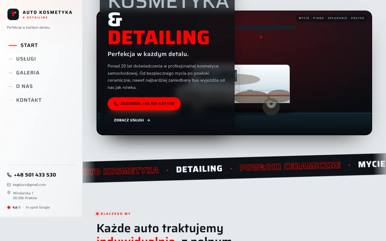 Strona Auto Kosmetyka & Detailing