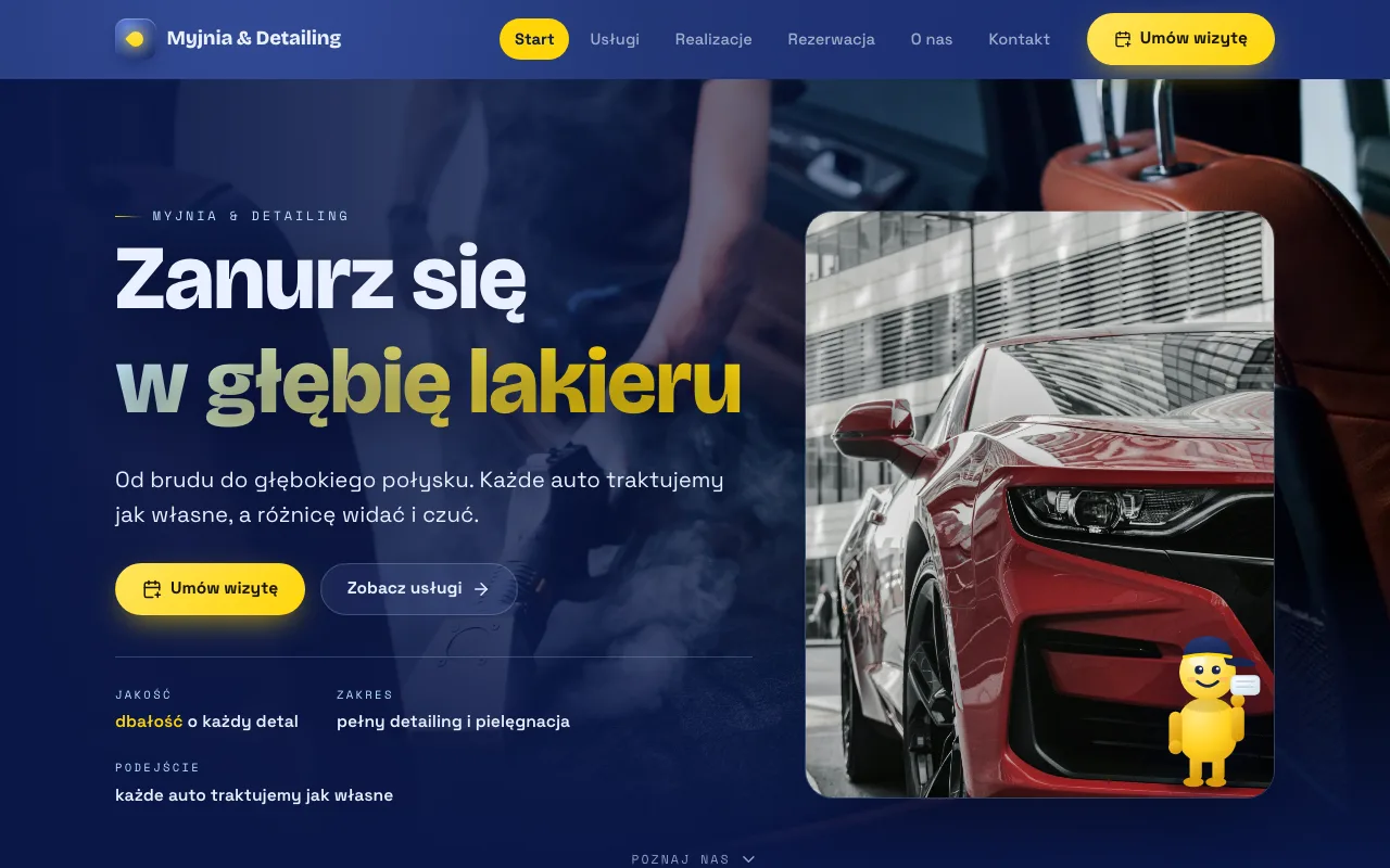 Strona Detailing & myjnia