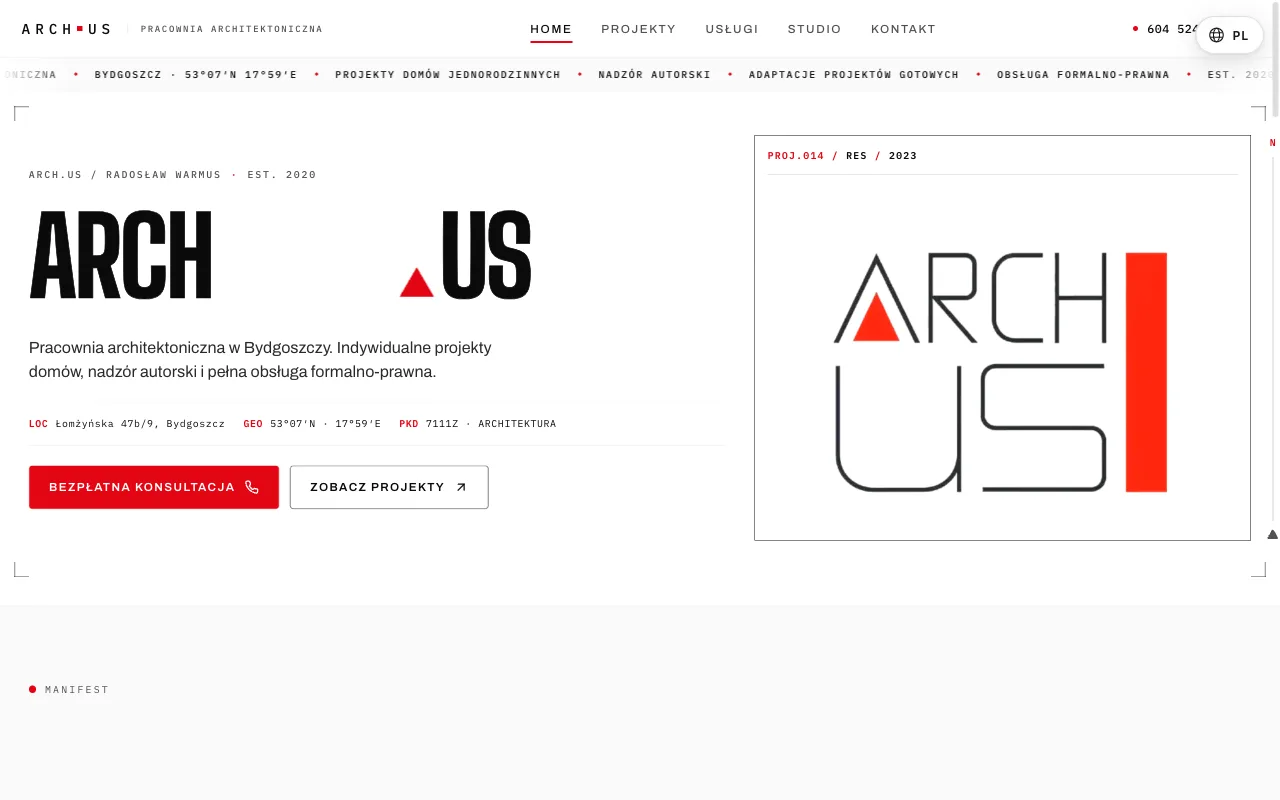 Strona Arch.US — Ewolucja materii