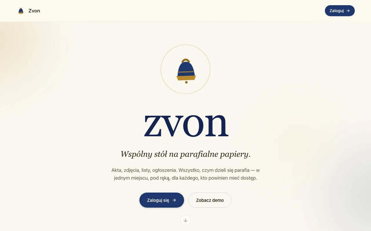 Aplikacja Zvon