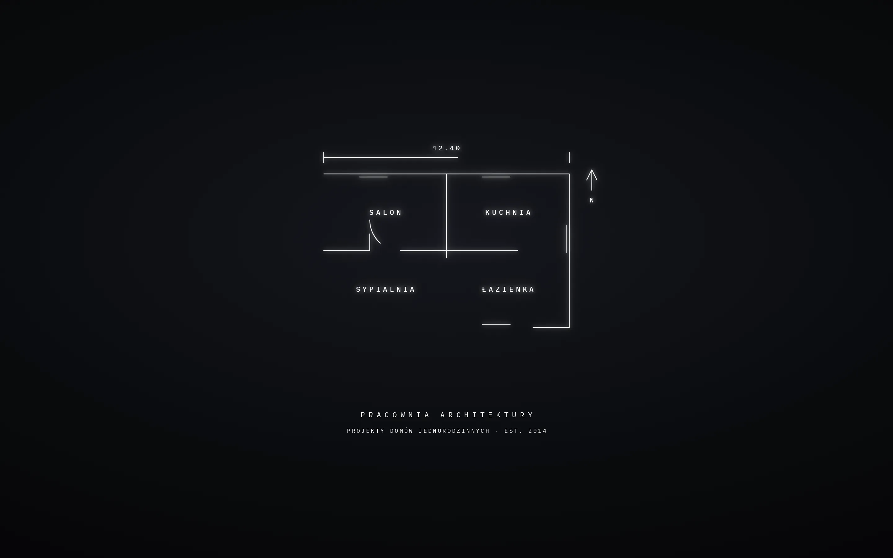 Zrzut ekranu strony Pracownia Architektury