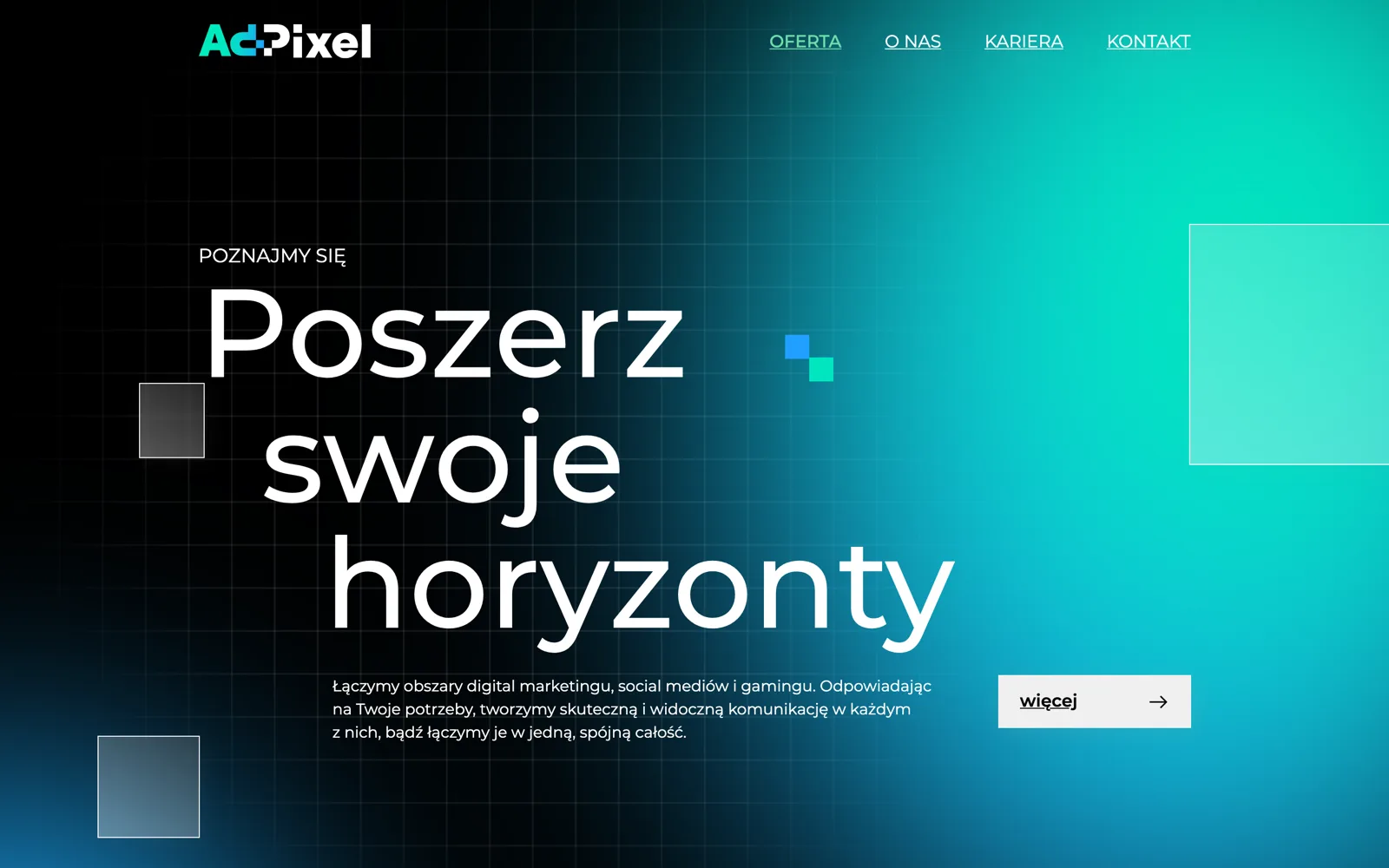 Podgląd strony AdPixel