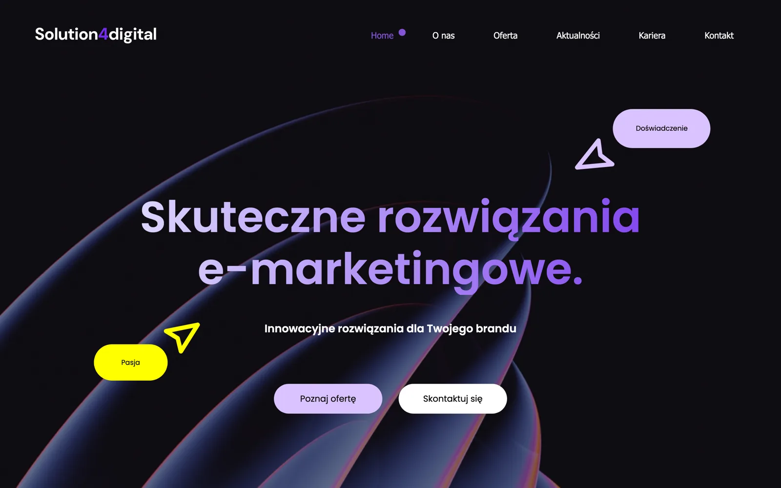 Podgląd strony Solution4Digital